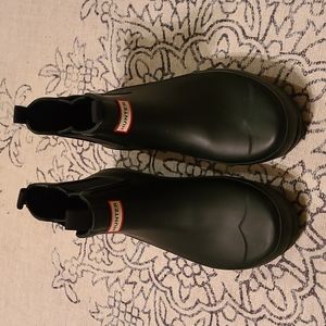 Hunter Chelsea, black, women's 5/6